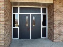 polyester double-swing door for commercial buildings SL-17 Special Lite