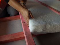 polyester thermal and acoustic insulation panel (made from recycled plastic bottles) NOVAHOME INSULPRO