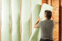 polyester thermal and acoustic insulation panel (made from recycled plastic bottles) GREEN DESIGN ENGUARD