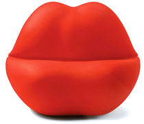 pop art design fireside chair KISS by Studio 65 Heller