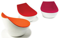 pop art design fireside chair ORBITAL by Christophe Pillet Modus