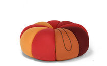 pop art design pouf ZUCCA ORANGE by Todd Bracher SKITSCH
