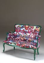 pop art design sofa by Francesco Cuomo MIRABILI Arte d'Abitare