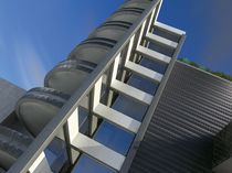 porcelain stoneware facade cladding CREATIVE : SCULPTURE Cerdomus Ceramiche