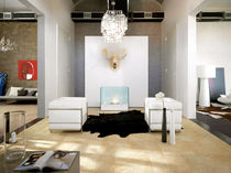 porcelain stoneware floor tile: stone look U:BE / U:07 CASTELVETRO