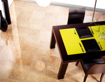 porcelain stoneware floor tile: stone look HIGH GLOSS : JUSTEL Ceracasa Ceramica
