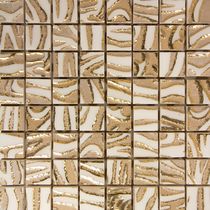 porcelain stoneware mosaic tile SAVANA: SAVANA BIANCO ORO Lifetile