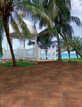 porcelain stoneware tile for exterior floors GOSOL TAU Cer&aacute;mica