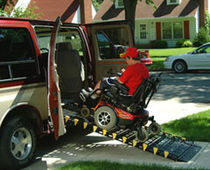 portable access ramp ROLL UP Handi-Ramp