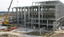 precast reinforced concrete column with bracket MABO STANDARD Mabo Prefabbricati
