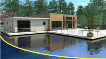 prefab ecological floating house LE NADIA BATIFLO