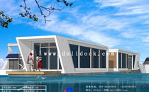 prefab ecological floating house  delimarina