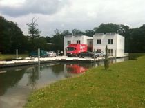 prefab floating building for car parks  BATIFLO