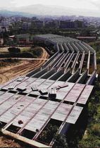 prestressed concrete beam (for bridge) T 180 - V 155 - T 100- T 65    Samer S.p.A.