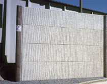 prestressed concrete insulated facade panel  Ronveaux B&acirc;timent