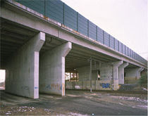 prestressed concrete U beam (for bridge)  Ronveaux B&acirc;timent