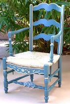 Provence classic style armchair BONNE FEMME : 6P LAFFANOUR