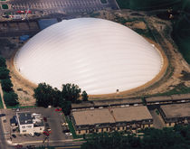 PVC coated polyester fabric (for air-supported structures) RICE & ARLINGTON SPORTS DOME Shelter-Rite
