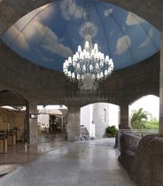 PVC stretch ceiling Sky art, dome Saros EST OU