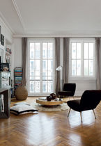 PVC swing french window (imitation wood) ALTA GROSFILLEX fen&ecirc;tres