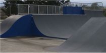 quarter pipe for skatepark PRO 02 World Skate Parks