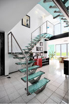 quarter-turn staircase with a central stringer  Canal Engineering Ltd