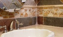 quartzite stone tile BORDERS American Slate