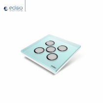 quintuple light switch (glass finish) EFCS - B5 edisio