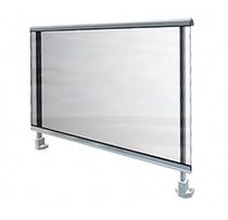 railing with glass panels SUMO ALUMAFEL