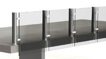 railing with glass panels TUB METAL: NEX 541200074 TRENZA METAL