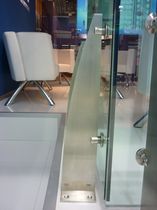 railing with glass panels AILERON DE REQUIN SADEV