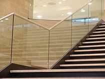 railing with glass panels  S.T. VETRERIA SOMBRA DO SOL TM