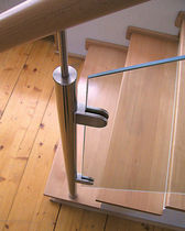 railing with glass panels  Kevala Stairs Limited