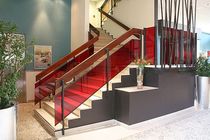 railing with glass panels COLORA Miroiterie RIGHETTI