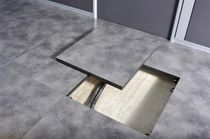 raised access floor panel in linoleum finish  DINOR
