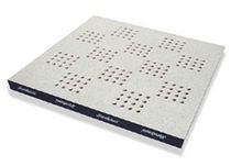 raised access floor panel in perforated steel  Jindao Floors, Inc.