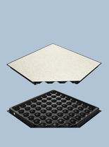 raised access floor panel in PVC finish  Jindao Floors, Inc.