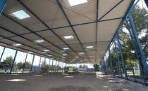 raised access floor panel in sandwich material ISOROCK&reg; Hoesch Bausysteme