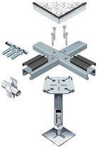 raised access floor steel structure  Computer Environments, Inc.