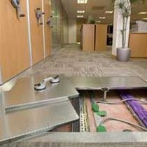 raised access floor - steel finish  FORTRESS Speedline Raised Access Flooring Systems