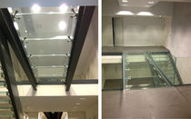 raised glass access floor CLASSICA Miroiterie RIGHETTI