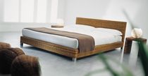 rattan double bed for hotel rooms NET 80 by Paola Navone GERVASONI - Contract Division