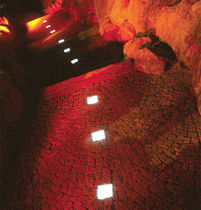 recessed exterior in-ground light for public spaces LIGHTSTONE EMFA
