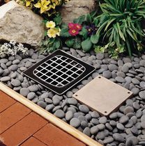 recessed exterior in-ground light for public spaces WELL 6360/6350 KIM Lighting