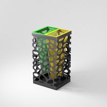 recycling bin for waste separation for public spaces PEBBLES MINI LAB23