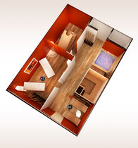 relax cabin BEAUTY SUITE Esagono