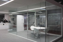 removable acoustic glass partition  Gemino