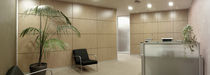removable acoustic wooden partition CLASSIC ENVATECH