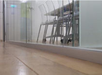 removable frameless glass partition EPURE Cloisons Partena