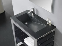 resin built-in washbasin TECNO PIZARRA The Bath Collection